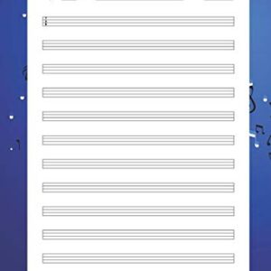 Bass Guitar Tabs: Blank Sheet music pages with Tab lines for 4 string bass