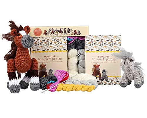 Crochet Horses & Ponies: 10 Adorable Projects for Horse Lovers (Crochet Kits)