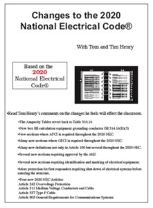 changes to the 2020 national electrical code®