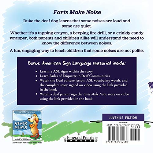 Farts Make Noise (Duke the Deaf Dog ASL Series)