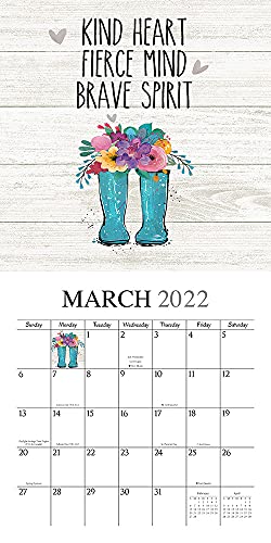 Love The Journey 2022 12 x 12 Inch Monthly Square Wall Calendar by Hopper Studios, Stationery Design Photography