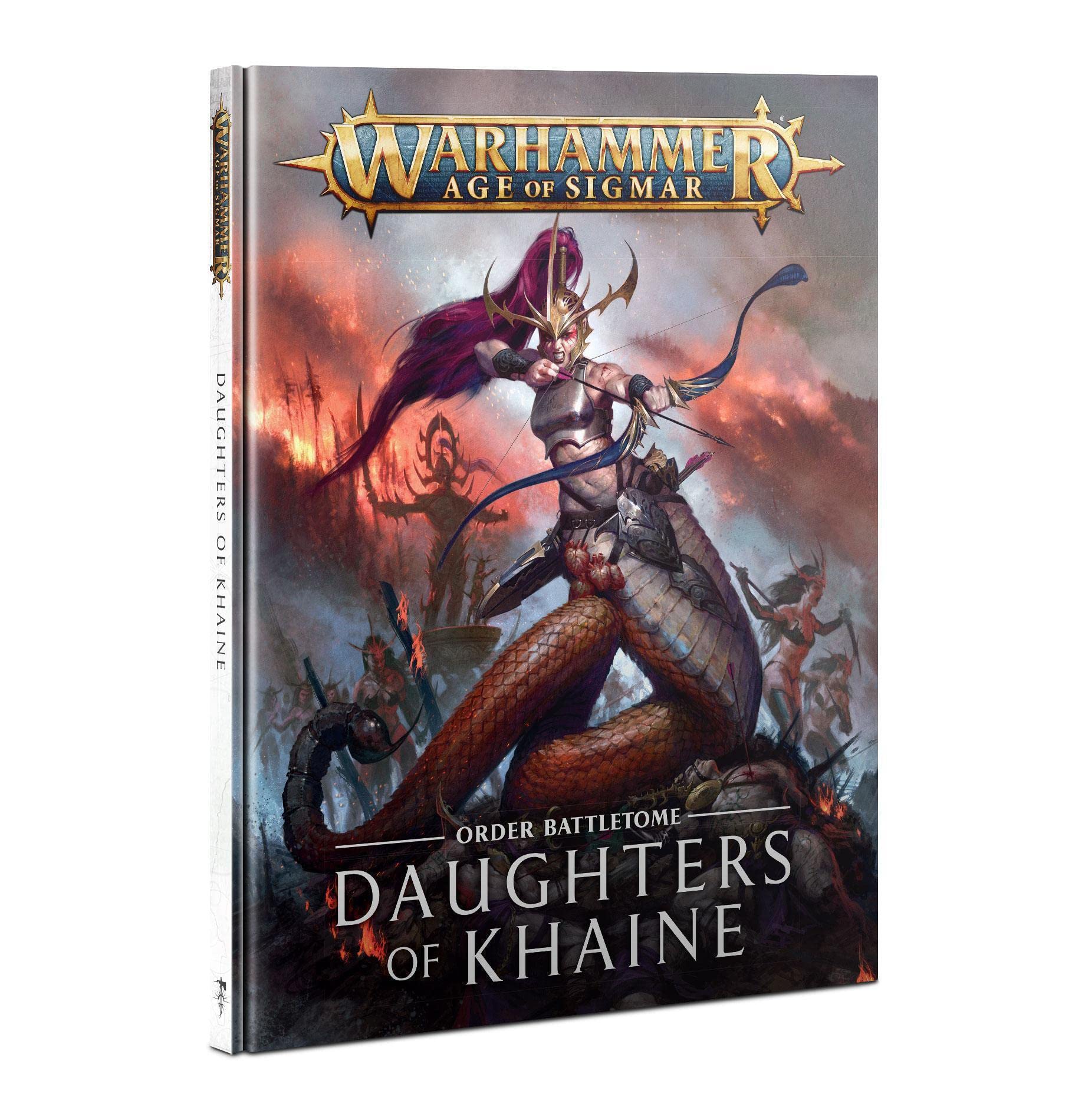 Games Workshop Warhammer Age of Sigmar Battletome Daughters of Khaine Book