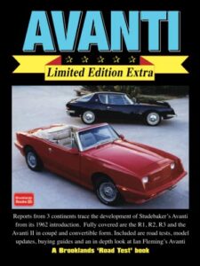 avanti limited edition extra: road test book