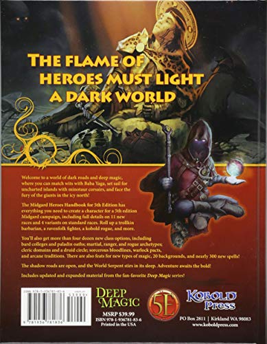 Midgard Heroes Handbook for 5th Edition