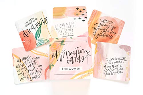 Paper Peony Press Affirmation Cards for Women: Beautifully Illustrated Inspirational Cards with Positive Affirmations to Help with Gratitude, Mindfulness, Daily Encouragement and Self Care