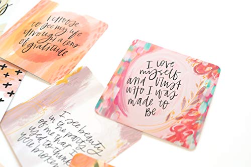 Paper Peony Press Affirmation Cards for Women: Beautifully Illustrated Inspirational Cards with Positive Affirmations to Help with Gratitude, Mindfulness, Daily Encouragement and Self Care