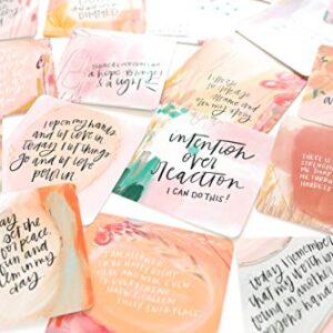 Paper Peony Press Affirmation Cards for Women: Beautifully Illustrated Inspirational Cards with Positive Affirmations to Help with Gratitude, Mindfulness, Daily Encouragement and Self Care