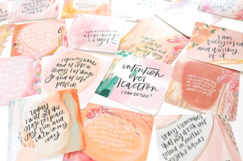 Paper Peony Press Affirmation Cards for Women: Beautifully Illustrated Inspirational Cards with Positive Affirmations to Help with Gratitude, Mindfulness, Daily Encouragement and Self Care