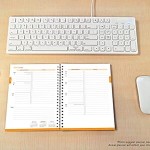 Happy Hues 2022 6 x 7.75 Inch Weekly Desk Planner by Plato, Fashion Designer Stationery