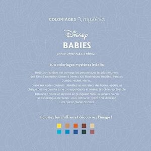 Coloriages mystères Disney Babies