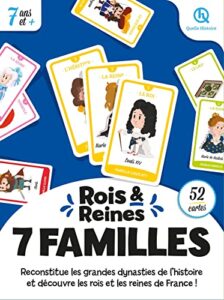 7 familles rois et reines de france (2nde ed)