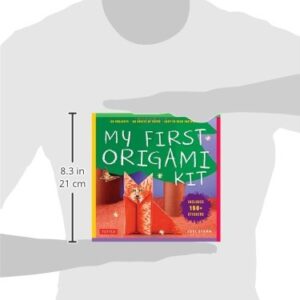 My First Origami Kit: [Origami Kit with Book, 60 Papers, 150 Stickers, 20 Projects]