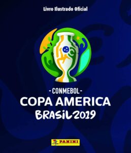 album copa america 2019 - capa dura - com 12 envelopes (em portugues do brasil)