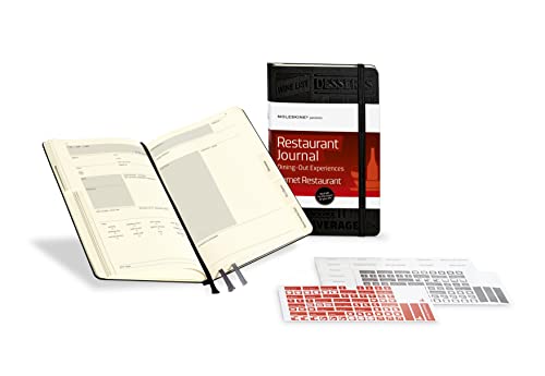 Moleskine Passion Journal - Restaurant, Large, Hard Cover (5 x 8.25): Dining Out Experiences