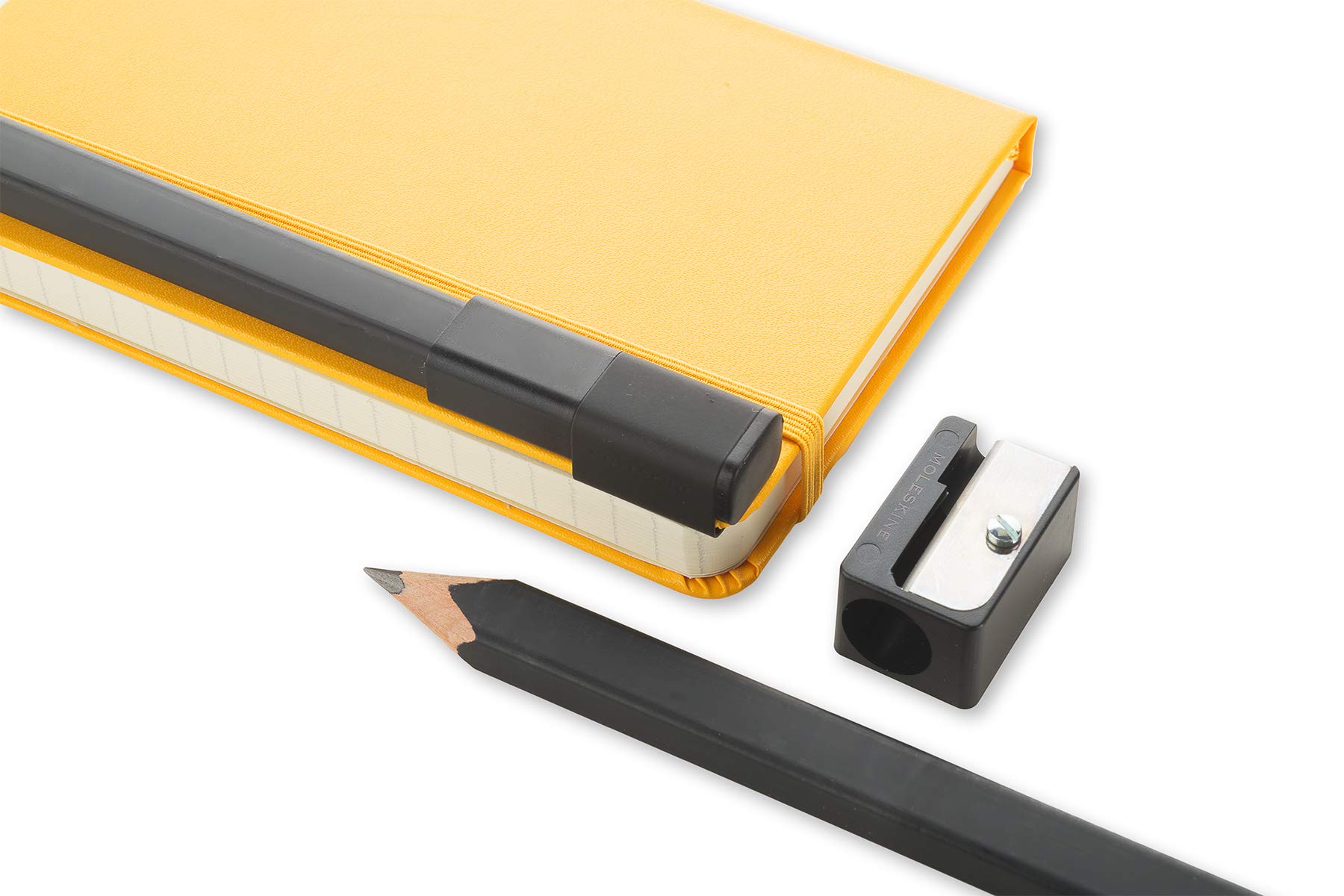 Moleskine Classic Wood Pencil Set w/ Sharpener, 2B Lead