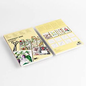 Flowers: Paper Craft Book with Cards, Envelopes, Stickers, Tags & Colouring Sheets (Multilingual Edition) (English, Spanish, French and German Edition)