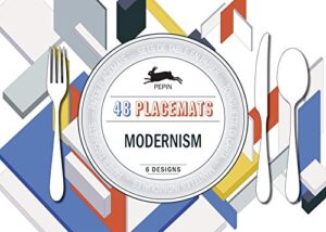 modernism: paper placemat pad (multilingual edition) (english, spanish, french and german edition)