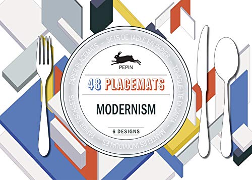 Modernism: Paper Placemat Pad (Multilingual Edition) (English, Spanish, French and German Edition)