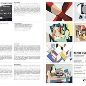 Modernism: Paper Placemat Pad (Multilingual Edition) (English, Spanish, French and German Edition)