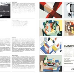 Modernism: Paper Placemat Pad (Multilingual Edition) (English, Spanish, French and German Edition)