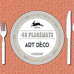 Art Deco: Paper Placemat Pad (Multilingual Edition) (English, Spanish and French Edition)