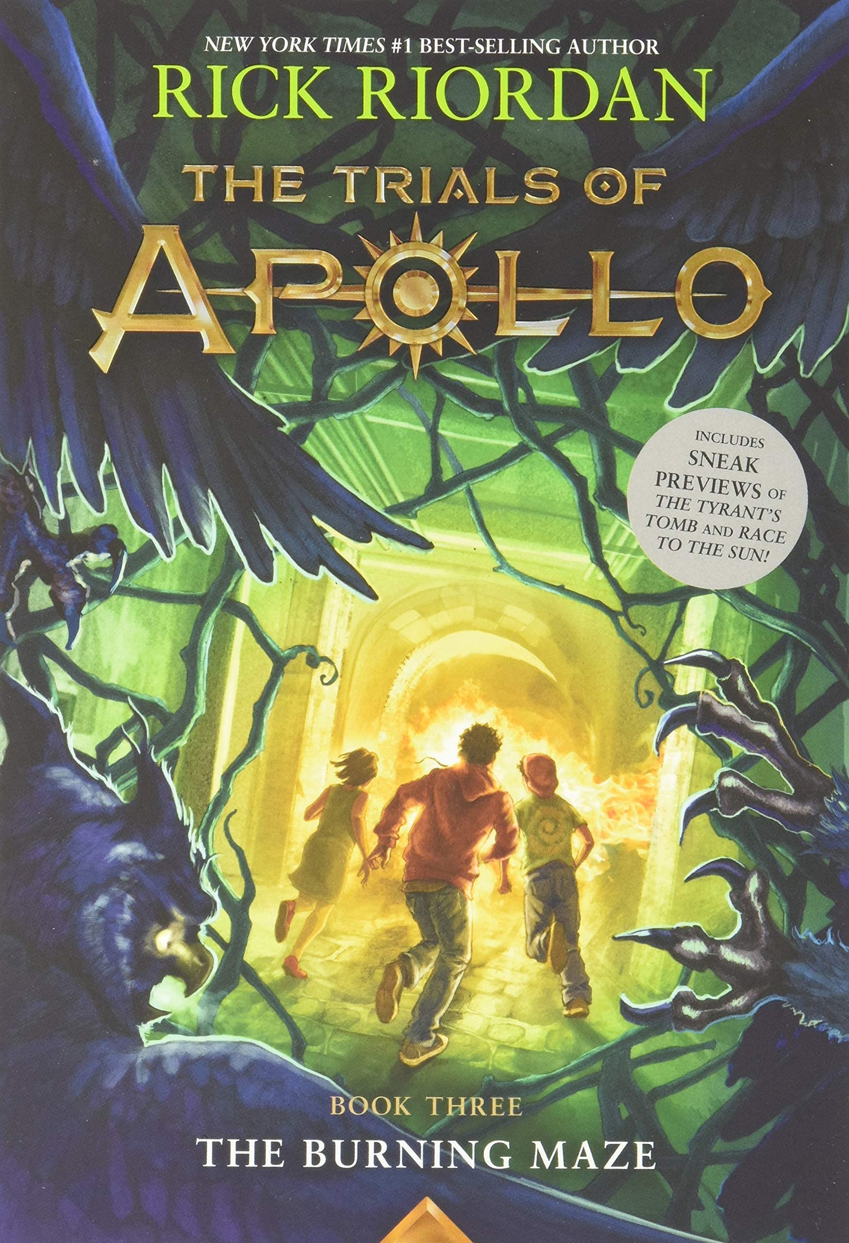 Rick Riordan Trials of Apollo Collection 4 Books Set (Dark Prophecy, Hidden Oracle, Burning Maze, The Tyrants Tomb [Hardcover])