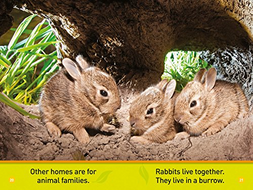 National Geographic Kids Readers: Animal Homes (Prereader)