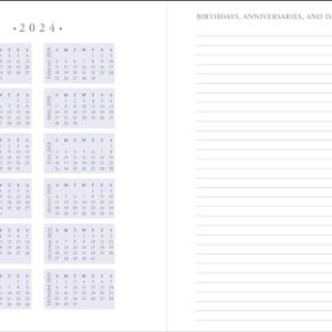 2023 Hydrangeas Family Weekly Planner (18-months, July 2022 - December 2023)