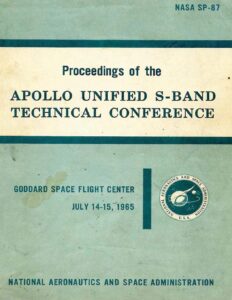 proceedings of the apollo unified s-band technical conference