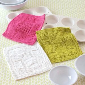 Knit Dishcloths: 15 Extremely easy designs inspired by quilt blocks! (Also includes Knook instructions)