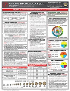 2017 national electrical code nec quick-card