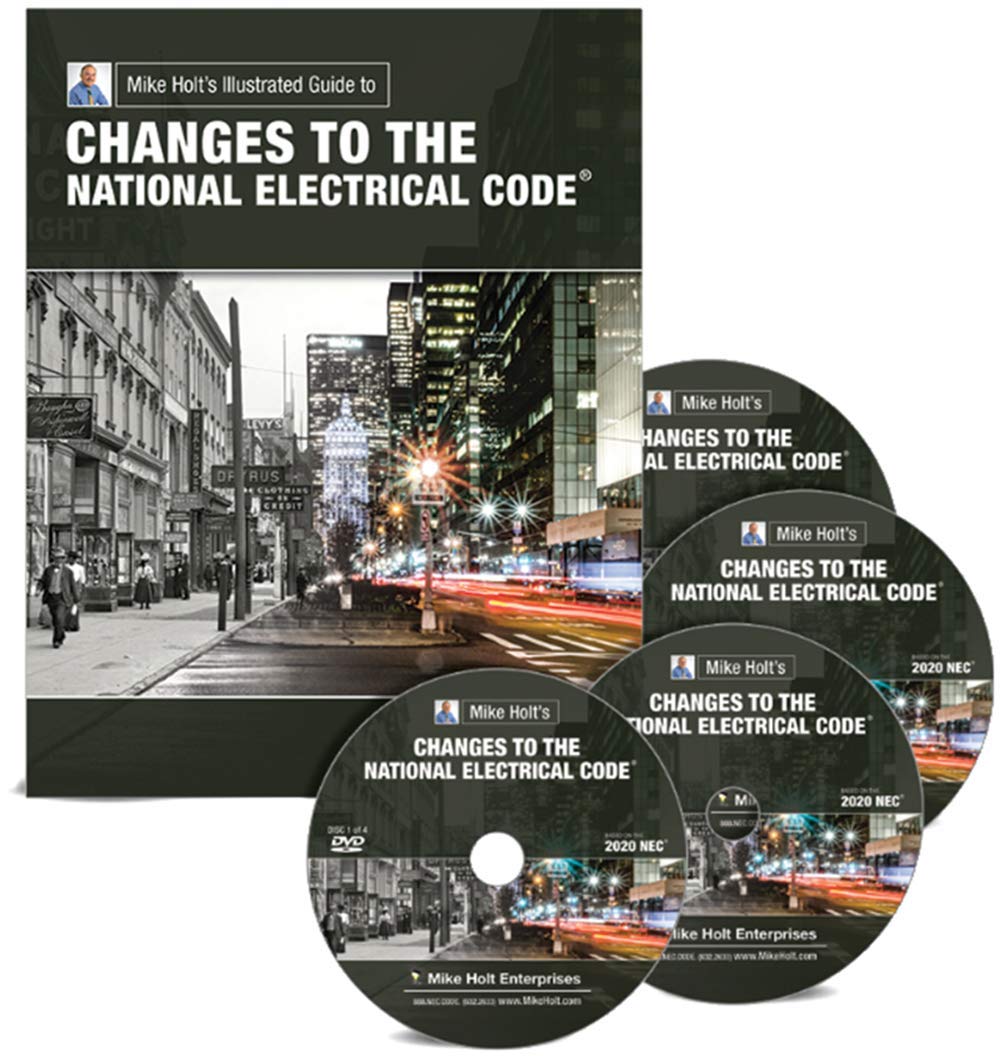 Mike Holt's Changes to the National Electrical Code (textbook & DVDs), 2020 NEC