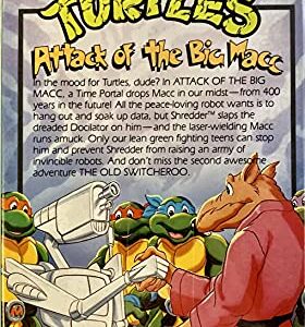 Teenage Mutant Ninja Turtles: Attack of the Big Macc [VHS]