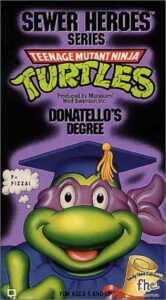 teenage mutant ninja turtles: donatello's degree [vhs]