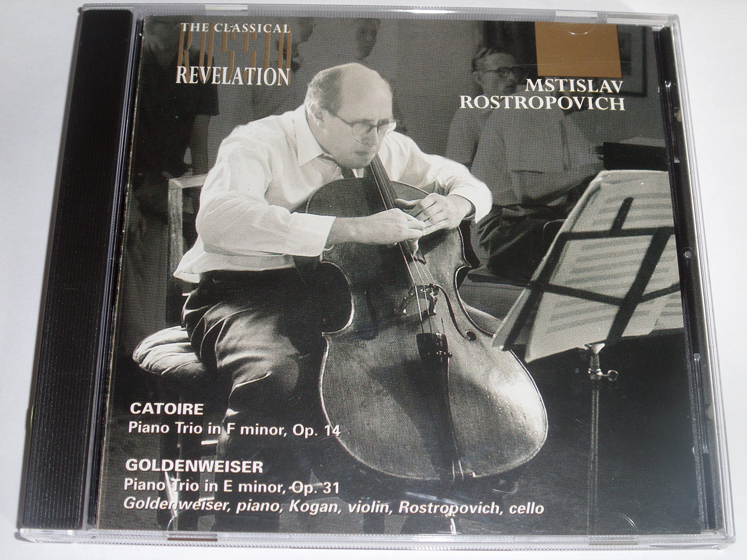 Catoire: Piano Trio in F Minor Op. 14 / Goldenweiser: Piano Trio in Em Op. 31