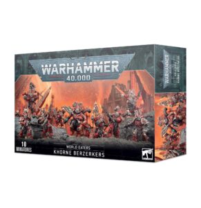 chaos space marine berzerkers warhammer 40k by games workshop