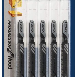 BOSCH T234X Progressor Wood Blade (5-Pack)