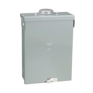 square d - hom612l100rbcp homeline 100 amp 6-space 12-circuit outdoor main lugs load center