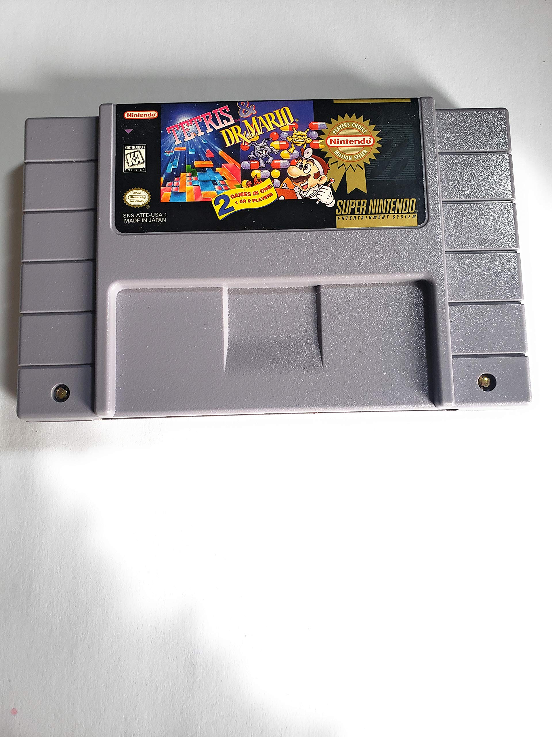 Tetris & Dr. Mario - 2 Game Cartridge