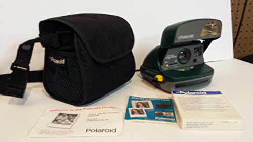 Polaroid One-Step Express Hunter Green Instant Camera Kit (includes Camera Bag and 600 Film)