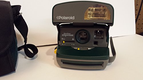 Polaroid One-Step Express Hunter Green Instant Camera Kit (includes Camera Bag and 600 Film)