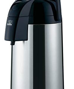 Zojirushi Supreme Air Pot Beverage Dispenser, 3.0 L, Polished Stainless