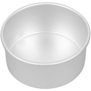 wilton decorator preferred 6 x 3-inch aluminum round cake pan