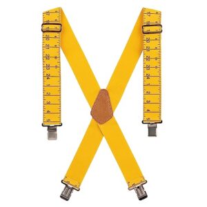 Bucket Boss - Liar’s Suspenders, Belts & Suspenders (61100), Yellow (Yardstick)