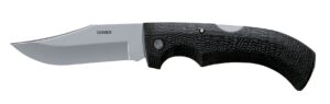 gerber gear 06069n gator folding knife, fine edge, clip point, 8.5 inch, black