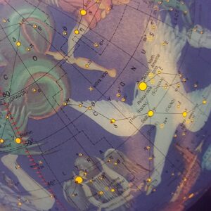 Replogle Constellation Illuminated Globe, Dual map, Detailed sky map, Turn the Light ON to see all of the Constellations that represent 12 different Zodiac Signs(12"/30cm diameter)