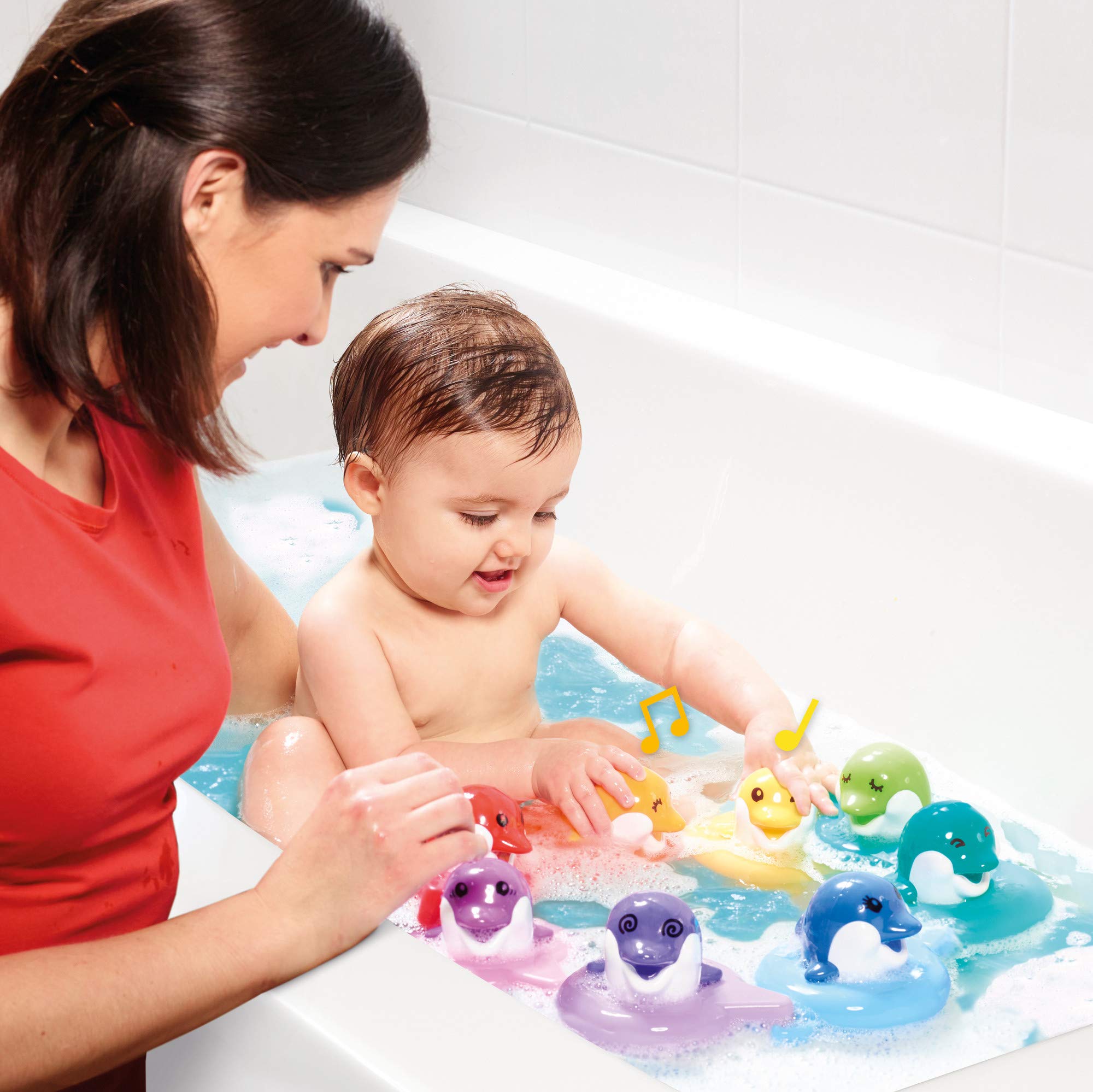 Tomy Do Rae Mi Dolphins Bath Toy