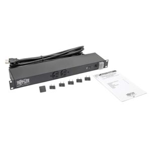 Tripp Lite 12-Outlet Rackmount PDU Isobar Surge Protector Power Strip, 15A, 3840 Joules, 15ft Cord with 5-15P Plug, 1U Rack-Mount, Lifetime Manufacturer's Warranty & $25,000 Insurance (ISOBAR12ULTRA)