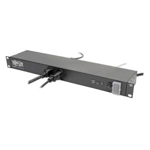 Tripp Lite 12-Outlet Rackmount PDU Isobar Surge Protector Power Strip, 15A, 3840 Joules, 15ft Cord with 5-15P Plug, 1U Rack-Mount, Lifetime Manufacturer's Warranty & $25,000 Insurance (ISOBAR12ULTRA)