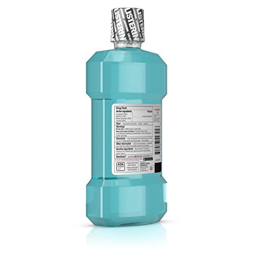 Listerine Antiseptic Mouthwash, 500ml Cool Mint Cool Mint (Pack of 3)